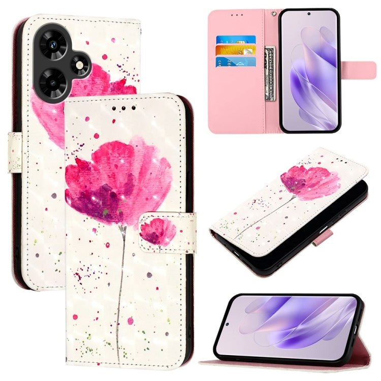 3D Painting Horizontal Flip Leather Phone Case, For Infinix Smart 7 HD / Smart 7 India, For Infinix Note 30 5G / Note 30 Pro, For Infinix Note 30i, For Infinix Note 30 4G, For Infinix Note 30 VIP, For Infinix Hot 30i