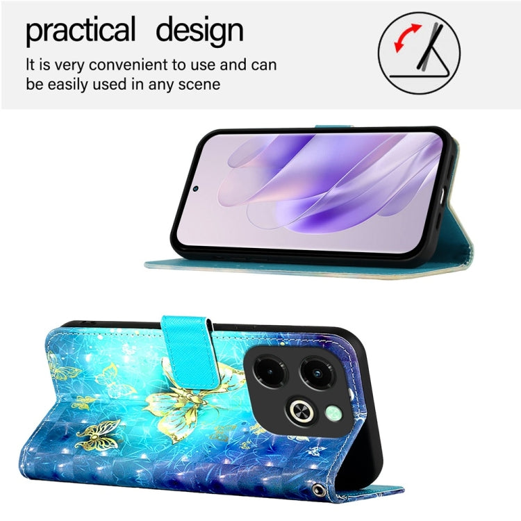 3D Painting Horizontal Flip Leather Phone Case, For Infinix Hot 40i, For Infinix Smart 8, For Infinix Zero 30 4G, For Infinix Zero 30 5G, For Infinix Hot 30 5G, For Infinix Hot 30 Play / Hot 30 Play NFC