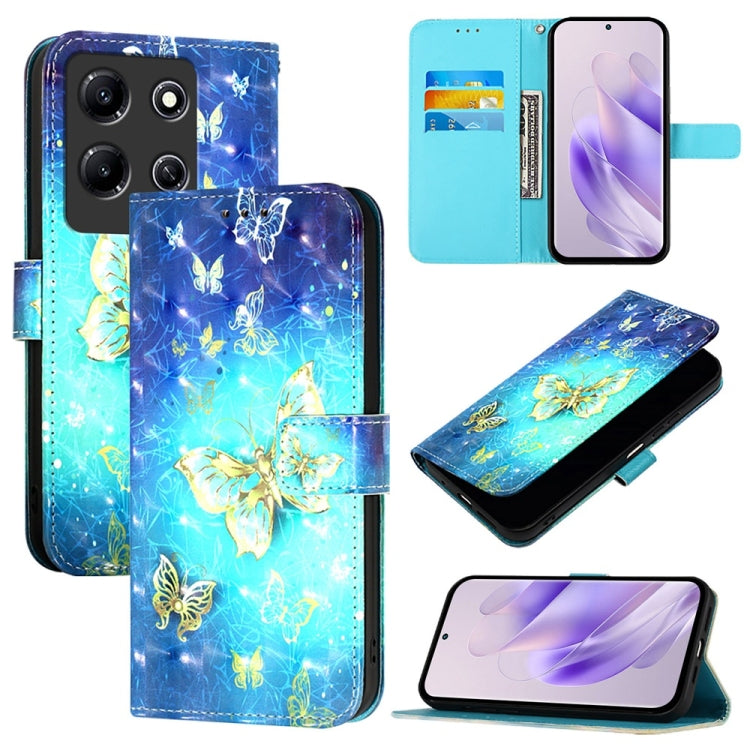 3D Painting Horizontal Flip Leather Phone Case, For Infinix Smart 7 HD / Smart 7 India, For Infinix Note 30 5G / Note 30 Pro, For Infinix Note 30i, For Infinix Note 30 4G, For Infinix Note 30 VIP, For Infinix Hot 30i