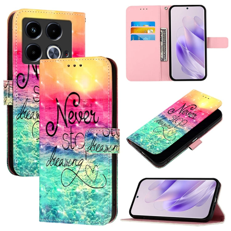 3D Painting Horizontal Flip Leather Phone Case, For Infinix Smart 8 Plus / Smart 8 Pro, For Infinix GT 20 Pro, For Infinix Note 40 Pro 4G, For Infinix Note 40 Pro 5G, For Infinix Note 40, For Infinix Hot 40 / Hot 40 Pro