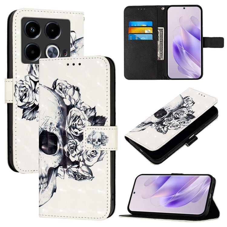 3D Painting Horizontal Flip Leather Phone Case, For Infinix Hot 50 Pro+ 4G, For Infinix Hot 50 4G, For Infinix Hot 50 5G, For Infinix Zero 40 4G / 5G, For Infinix Note 40X 5G, For Infinix Note 40 5G