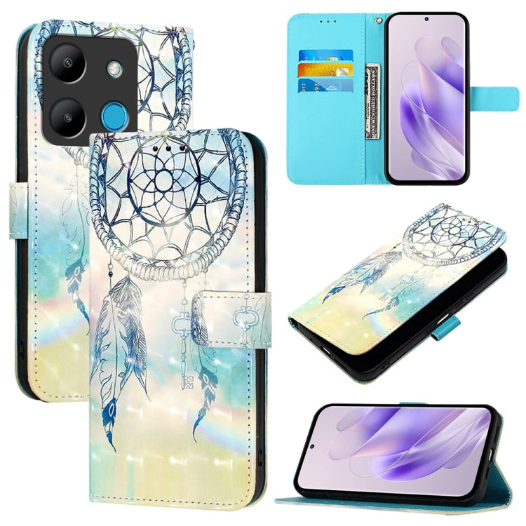 3D Painting Horizontal Flip Leather Phone Case, For Infinix Hot 30 4G, For Infinix Hot 20S / Hot 20 Pro, For Infinix Hot 20 5G, For Infinix Smart 7, For Infinix Hot 20i, For Infinix Hot 20 Play