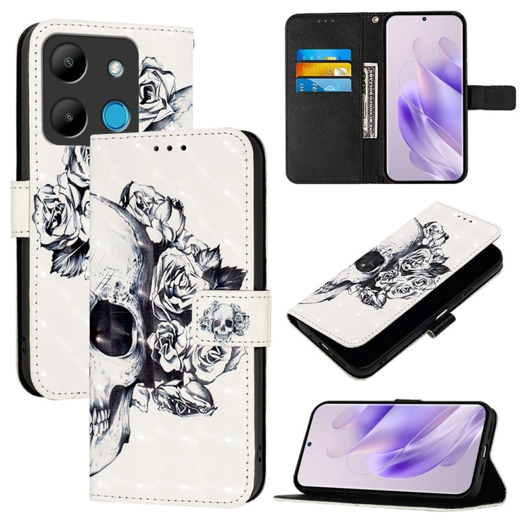 3D Painting Horizontal Flip Leather Phone Case, For Infinix Smart 7 HD / Smart 7 India, For Infinix Note 30 5G / Note 30 Pro, For Infinix Note 30i, For Infinix Note 30 4G, For Infinix Note 30 VIP, For Infinix Hot 30i
