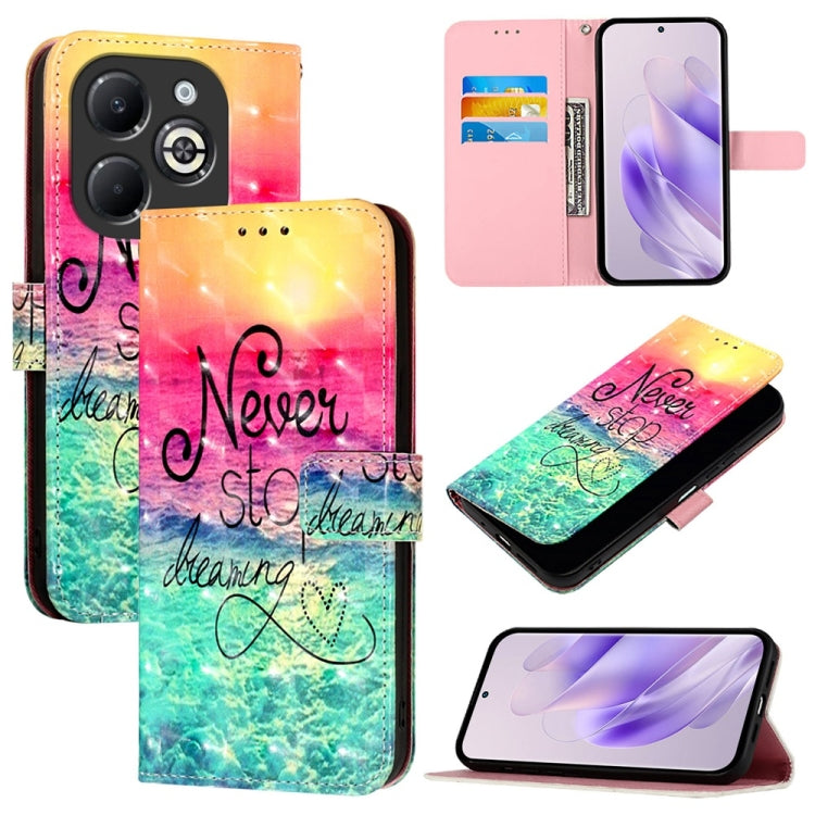 3D Painting Horizontal Flip Leather Phone Case, For Infinix Smart 8 Plus / Smart 8 Pro, For Infinix GT 20 Pro, For Infinix Note 40 Pro 4G, For Infinix Note 40 Pro 5G, For Infinix Note 40, For Infinix Hot 40 / Hot 40 Pro