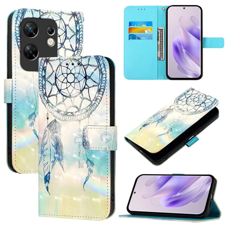 3D Painting Horizontal Flip Leather Phone Case, For Infinix Hot 40i, For Infinix Smart 8, For Infinix Zero 30 4G, For Infinix Zero 30 5G, For Infinix Hot 30 5G, For Infinix Hot 30 Play / Hot 30 Play NFC