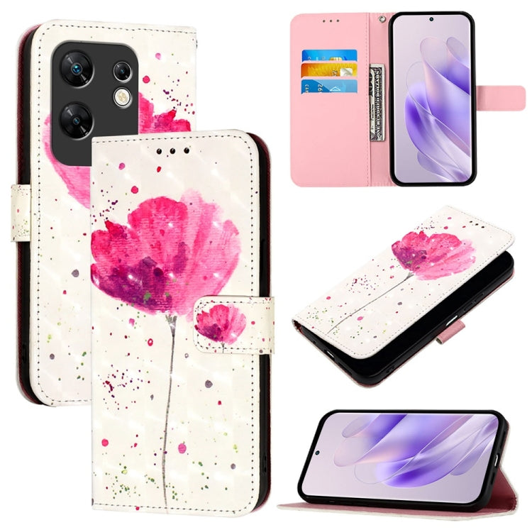 3D Painting Horizontal Flip Leather Phone Case, For Infinix Hot 40i, For Infinix Smart 8, For Infinix Zero 30 4G, For Infinix Zero 30 5G, For Infinix Hot 30 5G, For Infinix Hot 30 Play / Hot 30 Play NFC