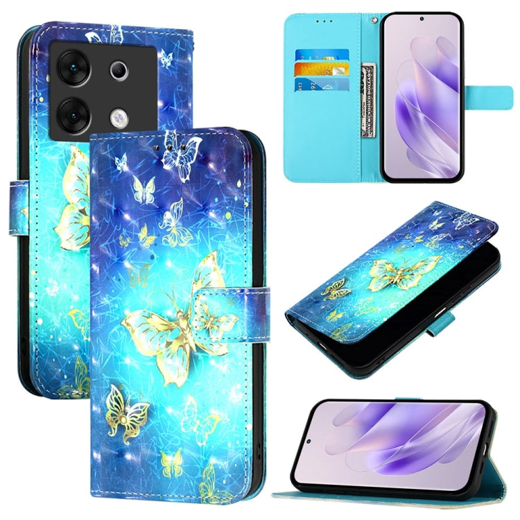3D Painting Horizontal Flip Leather Phone Case, For Infinix Hot 40i, For Infinix Smart 8, For Infinix Zero 30 4G, For Infinix Zero 30 5G, For Infinix Hot 30 5G, For Infinix Hot 30 Play / Hot 30 Play NFC