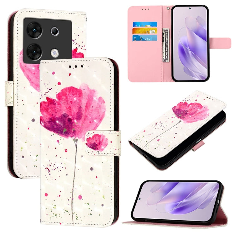 3D Painting Horizontal Flip Leather Phone Case, For Infinix Hot 40i, For Infinix Smart 8, For Infinix Zero 30 4G, For Infinix Zero 30 5G, For Infinix Hot 30 5G, For Infinix Hot 30 Play / Hot 30 Play NFC
