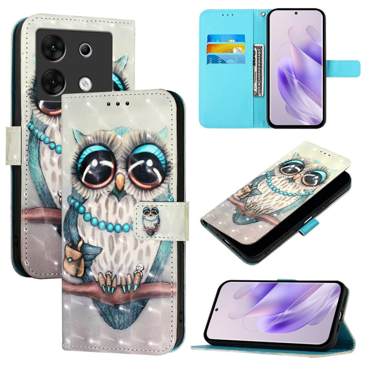 3D Painting Horizontal Flip Leather Phone Case, For Infinix Hot 40i, For Infinix Smart 8, For Infinix Zero 30 4G, For Infinix Zero 30 5G, For Infinix Hot 30 5G, For Infinix Hot 30 Play / Hot 30 Play NFC
