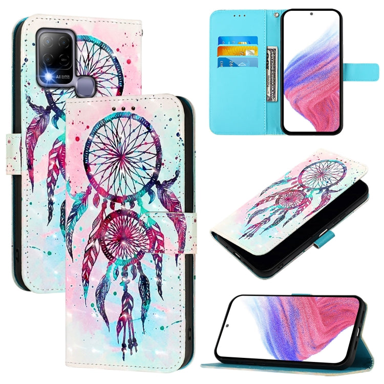 3D Painting Horizontal Flip Leather Phone Case, For Infinix Hot 20 4G, For Infinix Zero 20, For Infinix Note 12 2023 / Note 12 Pro 4G, For Infinix Note 12 5G / Note 12 Pro 5G, For Infinix Hot 10T / 10S, For Infinix Hot 10i
