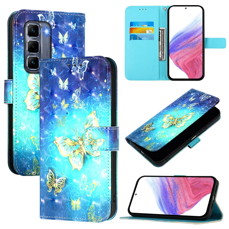 3D Painting Horizontal Flip Leather Phone Case, For Infinix Hot 50 Pro+ 4G, For Infinix Hot 50 4G, For Infinix Hot 50 5G, For Infinix Zero 40 4G / 5G, For Infinix Note 40X 5G, For Infinix Note 40 5G