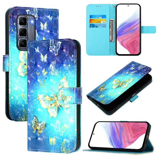 3D Painting Horizontal Flip Leather Phone Case, For Infinix Hot 50 Pro+ 4G, For Infinix Hot 50 4G, For Infinix Hot 50 5G, For Infinix Zero 40 4G / 5G, For Infinix Note 40X 5G, For Infinix Note 40 5G