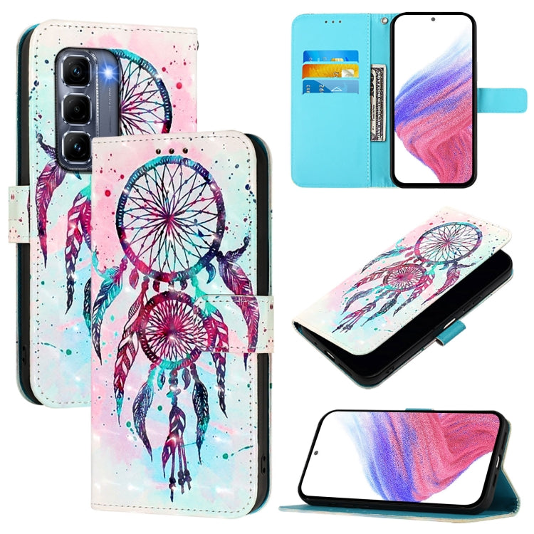 3D Painting Horizontal Flip Leather Phone Case, For Infinix Hot 50 Pro+ 4G, For Infinix Hot 50 4G, For Infinix Hot 50 5G, For Infinix Zero 40 4G / 5G, For Infinix Note 40X 5G, For Infinix Note 40 5G
