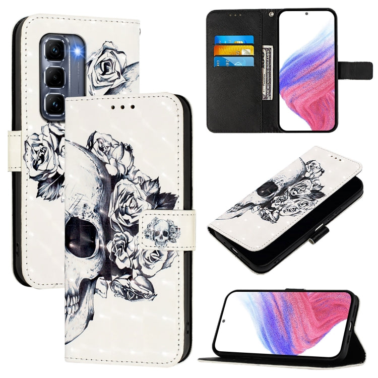 3D Painting Horizontal Flip Leather Phone Case, For Infinix Hot 50 Pro+ 4G, For Infinix Hot 50 4G, For Infinix Hot 50 5G, For Infinix Zero 40 4G / 5G, For Infinix Note 40X 5G, For Infinix Note 40 5G