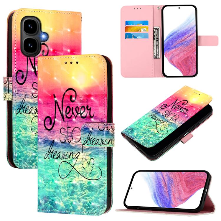 3D Painting Horizontal Flip Leather Phone Case, For Infinix GT 50 Pro 5G, For Infinix Note Edge 5G, For Infinix Smart 20 4G, For Infinix Note 60 / 60 Pro 5G, For Infinix Smart 10 4G / Tecno Pop 10, For Infinix Hot 50i 5G / Smart 9 4G