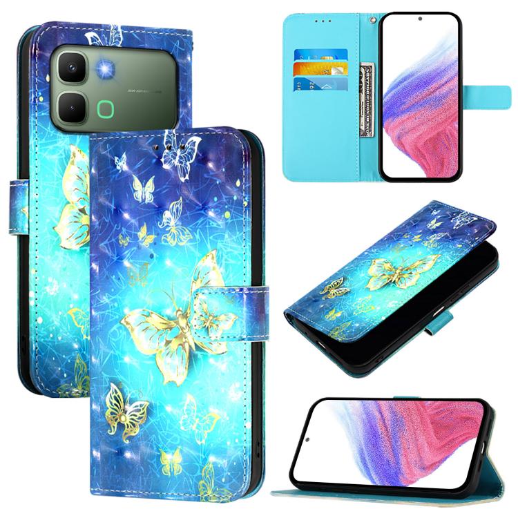 3D Painting Horizontal Flip Leather Phone Case, For Infinix GT 50 Pro 5G, For Infinix Note Edge 5G, For Infinix Smart 20 4G, For Infinix Note 60 / 60 Pro 5G, For Infinix Smart 10 4G / Tecno Pop 10, For Infinix Hot 50i 5G / Smart 9 4G