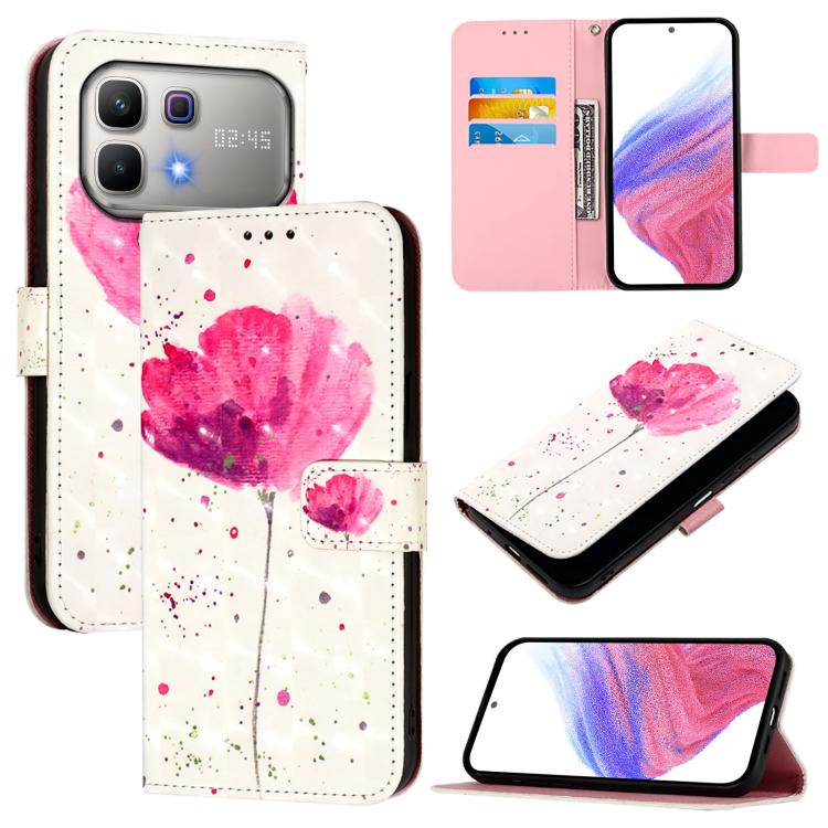 3D Painting Horizontal Flip Leather Phone Case, For Infinix GT 50 Pro 5G, For Infinix Note Edge 5G, For Infinix Smart 20 4G, For Infinix Note 60 / 60 Pro 5G, For Infinix Smart 10 4G / Tecno Pop 10, For Infinix Hot 50i 5G / Smart 9 4G