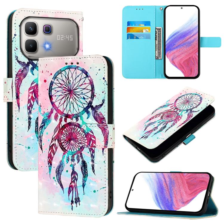 3D Painting Horizontal Flip Leather Phone Case, For Infinix GT 50 Pro 5G, For Infinix Note Edge 5G, For Infinix Smart 20 4G, For Infinix Note 60 / 60 Pro 5G, For Infinix Smart 10 4G / Tecno Pop 10, For Infinix Hot 50i 5G / Smart 9 4G