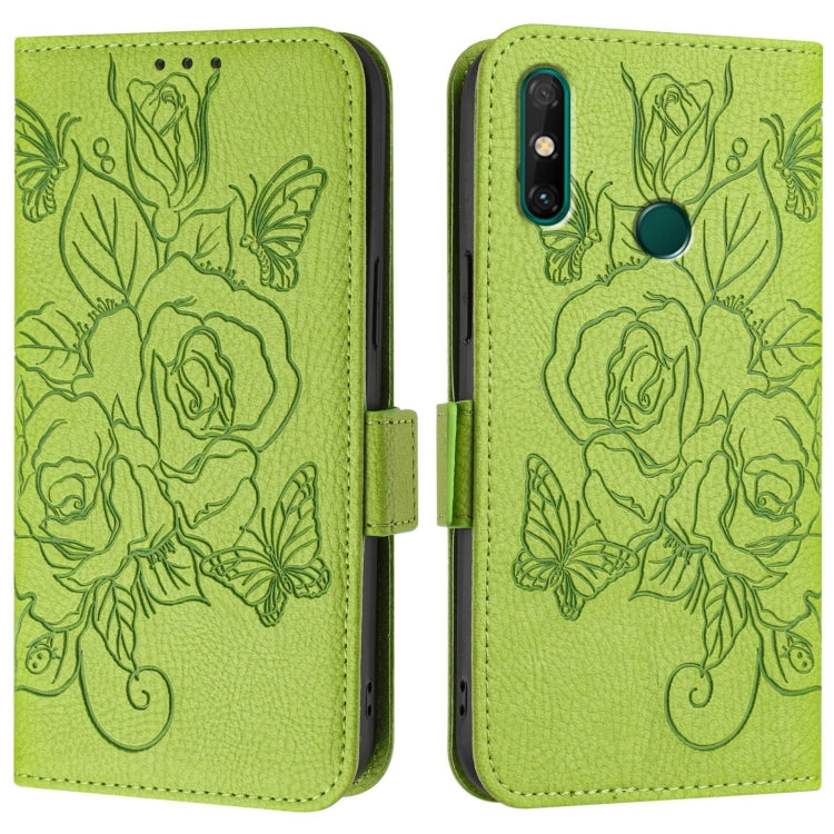 Embossed Rose RFID Anti-theft Leather Phone Case, For Huawei Enjoy 20 SE / Y7a 4G, For Huawei P Smart 2021 4G, For Huawei P40 Lite / nova 6 SE, For Huawei P40 Pro, For Huawei P40, For Huawei Enjoy 9s 4G / P Smart 2019, For Huawei P Smart+ 2019         ...