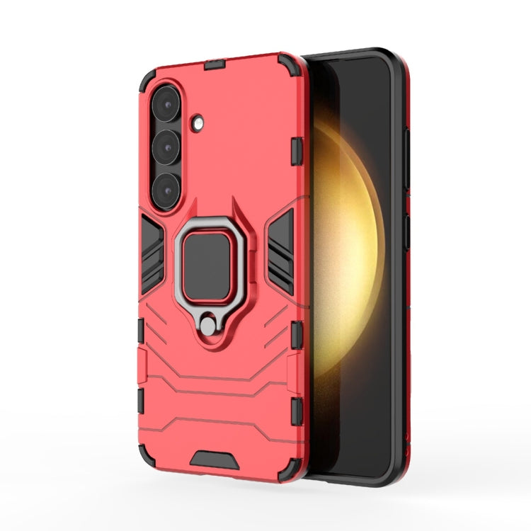 PC + TPU Shockproof Protective Phone Case with Magnetic Ring Holder, For Samsung Galaxy S25 Edge 5G, For Samsung Galaxy S25 5G, For Samsung Galaxy S25+ 5G, For Samsung Galaxy S25 Ultra 5G, For Samsung Galaxy S24 FE 5G