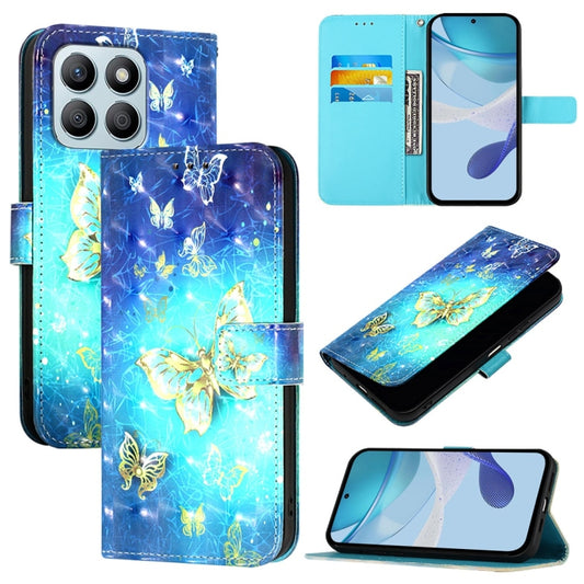 3D Painting Horizontal Flip Leather Phone Case, For Honor X8b Global, Honor X9b / Magic6 Lite Global, For Honor X8 5G / X8a / X6 / X6s Global, For Honor 90 Lite / X50i, For Honor 90 Pro, For Honor 90