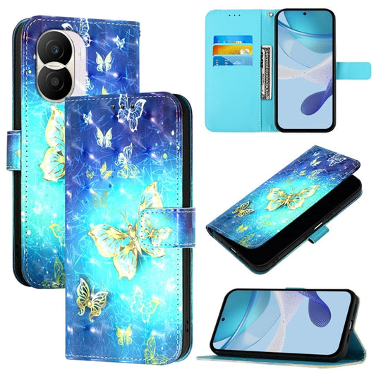 3D Painting Horizontal Flip Leather Phone Case, For Honor X40i, For Honor 70 Pro, For Honor 70, For Honor X8 4G / X30i / Play6T Pro, For Honor 60 SE, For Honor 60 Pro