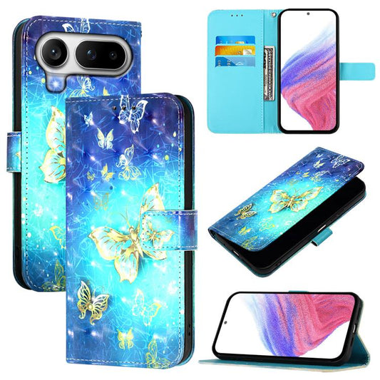 3D Painting Horizontal Flip Leather Phone Case, For Honor Magic8 Pro Air 5G, For Honor X8d 4G, For Honor Magic8 Pro, For Honor Magic8, For Honor X6c 4G, For Honor GT