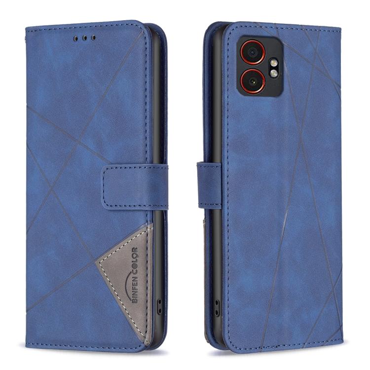 Magnetic Buckle Rhombus Texture Leather Phone Case, For Samsung Galaxy M36 5G, For Samsung Galaxy M16 5G / F16 5G, For Samsung Galaxy M06 5G / F06 5G, For Samsung Galaxy M35, For Samsung Galaxy XCover 7 Pro