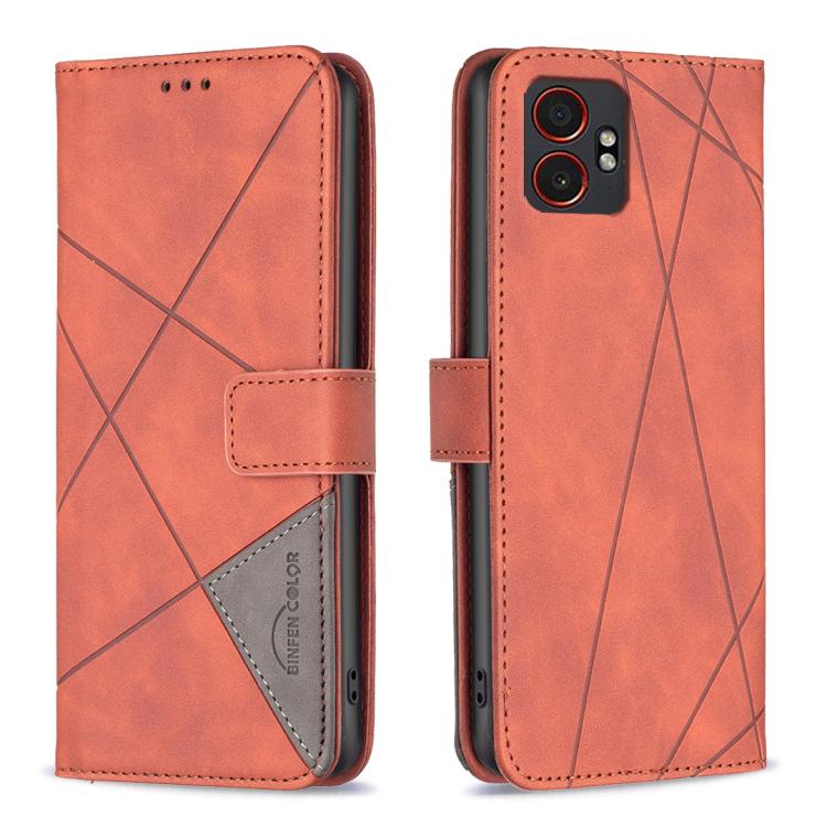 Magnetic Buckle Rhombus Texture Leather Phone Case, For Samsung Galaxy M36 5G, For Samsung Galaxy M16 5G / F16 5G, For Samsung Galaxy M06 5G / F06 5G, For Samsung Galaxy M35, For Samsung Galaxy XCover 7 Pro