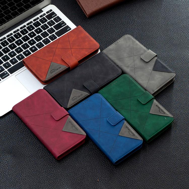 Magnetic Buckle Rhombus Texture Leather Phone Case, For Samsung Galaxy M36 5G, For Samsung Galaxy M16 5G / F16 5G, For Samsung Galaxy M06 5G / F06 5G, For Samsung Galaxy M35, For Samsung Galaxy XCover 7 Pro