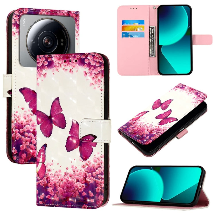 3D Painting Horizontal Flip Leather Phone Case, For Xiaomi 13 Pro, For Xiaomi 13, For Xiaomi 12S Ultra, For Xiaomi 12 Pro / 12S Pro, For Xiaomi 12 / 12X / 12S, For Xiaomi Poco X4 NFC