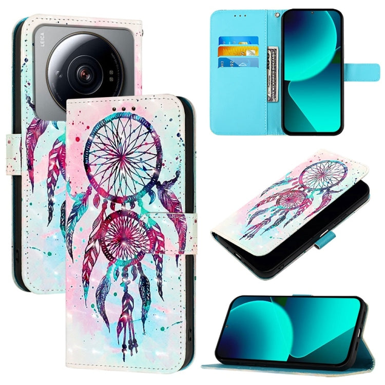 3D Painting Horizontal Flip Leather Phone Case, For Xiaomi 13 Pro, For Xiaomi 13, For Xiaomi 12S Ultra, For Xiaomi 12 Pro / 12S Pro, For Xiaomi 12 / 12X / 12S, For Xiaomi Poco X4 NFC