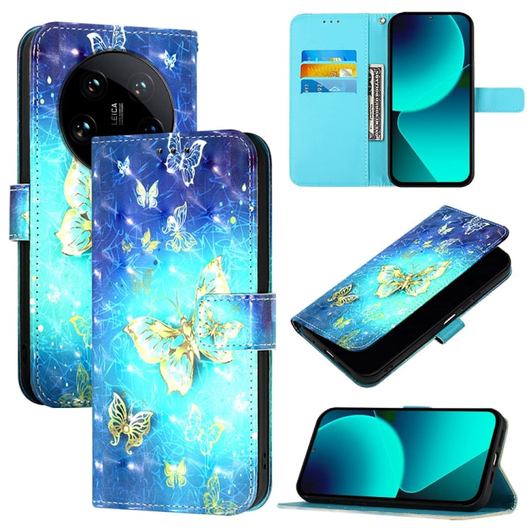 3D Painting Horizontal Flip Leather Phone Case, For Xiaomi Poco M7 Pro 5G, For Xiaomi 14T Pro, For Xiaomi 14T, For Xiaomi Poco F6 5G, For Xiaomi Poco X6 Neo Global, For Xiaomi 14 Ultra