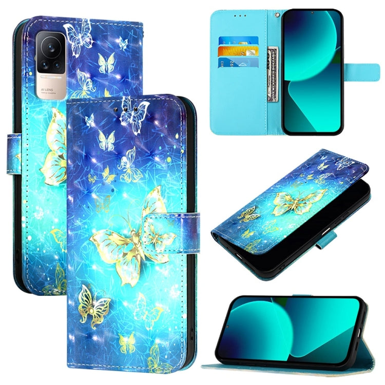 3D Painting Horizontal Flip Leather Phone Case, For Xiaomi 12 Lite, For Xiaomi Civi 1S, For Xiaomi Poco X3 GT, For Xiaomi Mi 11 Ultra, For Xiaomi Mi 11, For Xiaomi Mi 10T 5G / Mi 10T Pro 5G