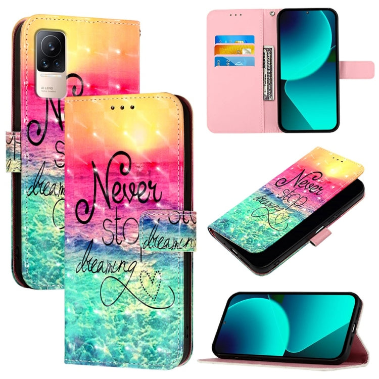 3D Painting Horizontal Flip Leather Phone Case, For Xiaomi 12 Lite, For Xiaomi Civi 1S, For Xiaomi Poco X3 GT, For Xiaomi Mi 11 Ultra, For Xiaomi Mi 11, For Xiaomi Mi 10T 5G / Mi 10T Pro 5G