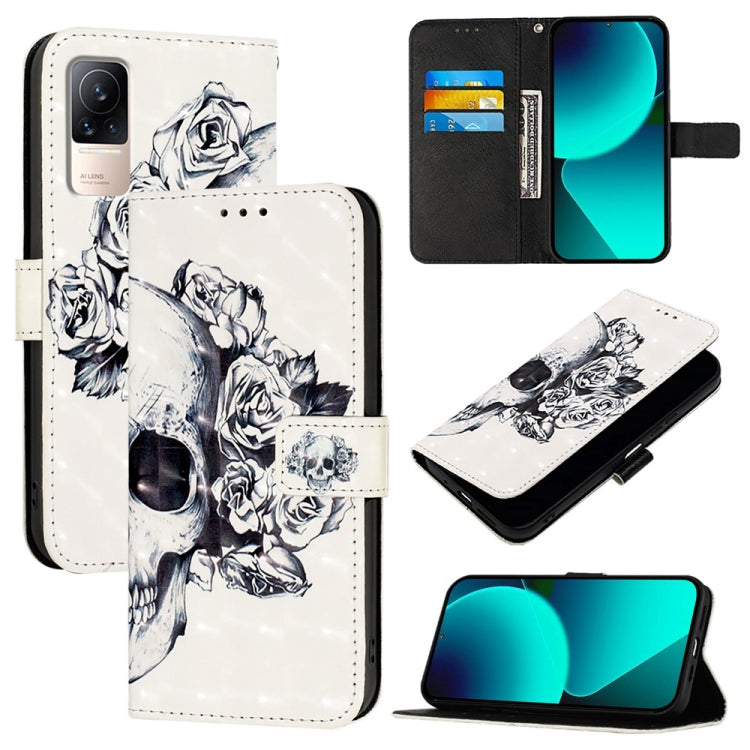 3D Painting Horizontal Flip Leather Phone Case, For Xiaomi 12 Lite, For Xiaomi Civi 1S, For Xiaomi Poco X3 GT, For Xiaomi Mi 11 Ultra, For Xiaomi Mi 11, For Xiaomi Mi 10T 5G / Mi 10T Pro 5G