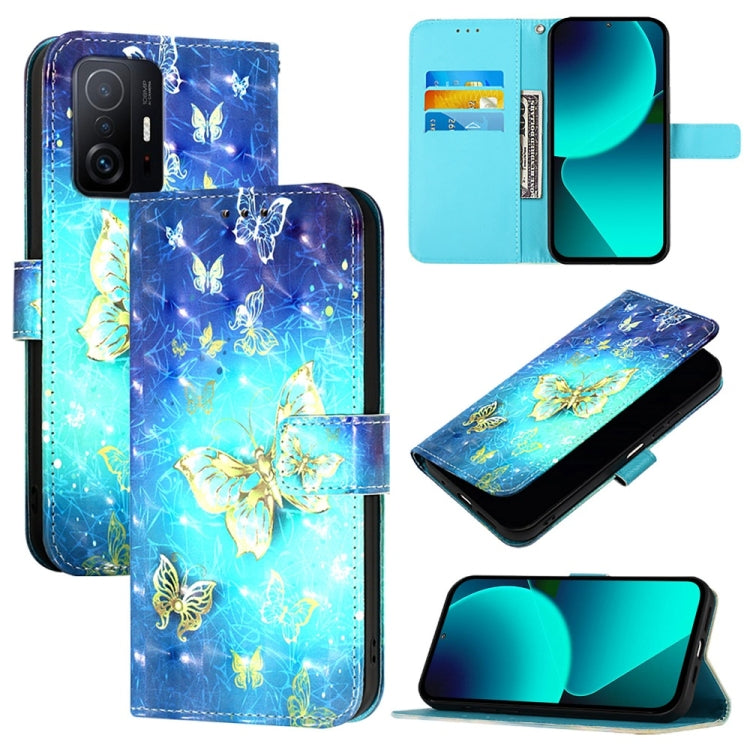 3D Painting Horizontal Flip Leather Phone Case, For Xiaomi 12 Lite, For Xiaomi Civi 1S, For Xiaomi Poco X3 GT, For Xiaomi Mi 11 Ultra, For Xiaomi Mi 11, For Xiaomi Mi 10T 5G / Mi 10T Pro 5G