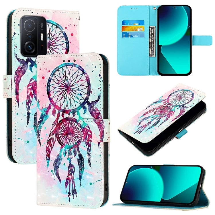 3D Painting Horizontal Flip Leather Phone Case, For Xiaomi 12 Lite, For Xiaomi Civi 1S, For Xiaomi Poco X3 GT, For Xiaomi Mi 11 Ultra, For Xiaomi Mi 11, For Xiaomi Mi 10T 5G / Mi 10T Pro 5G