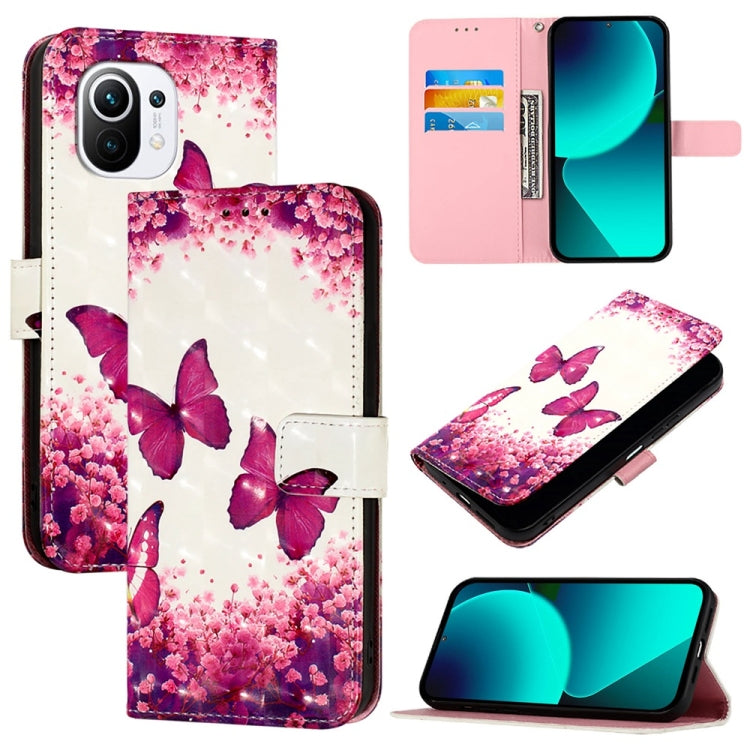 3D Painting Horizontal Flip Leather Phone Case, For Xiaomi 12 Lite, For Xiaomi Civi 1S, For Xiaomi Poco X3 GT, For Xiaomi Mi 11 Ultra, For Xiaomi Mi 11, For Xiaomi Mi 10T 5G / Mi 10T Pro 5G