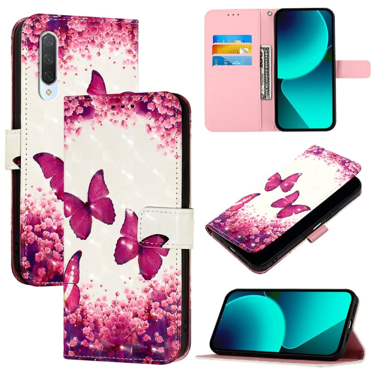 3D Painting Horizontal Flip Leather Phone Case, For Xiaomi Mi 10T Lite 5G, For Xiaomi Mi CC9 / Mi 9 Lite, For Xiaomi Mi CC9e / Xiaomi Mi A3