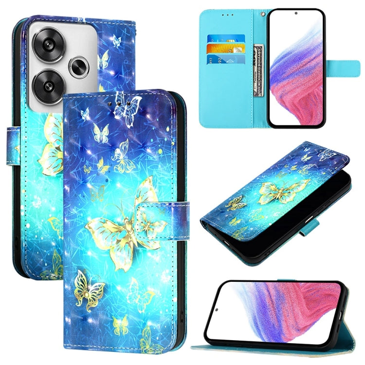 3D Painting Horizontal Flip Leather Phone Case, For Xiaomi Poco M7 Pro 5G, For Xiaomi 14T Pro, For Xiaomi 14T, For Xiaomi Poco F6 5G, For Xiaomi Poco X6 Neo Global, For Xiaomi 14 Ultra