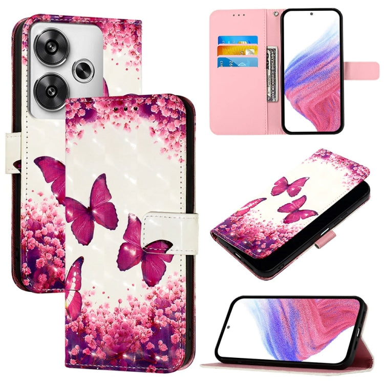 3D Painting Horizontal Flip Leather Phone Case, For Xiaomi Poco M7 Pro 5G, For Xiaomi 14T Pro, For Xiaomi 14T, For Xiaomi Poco F6 5G, For Xiaomi Poco X6 Neo Global, For Xiaomi 14 Ultra