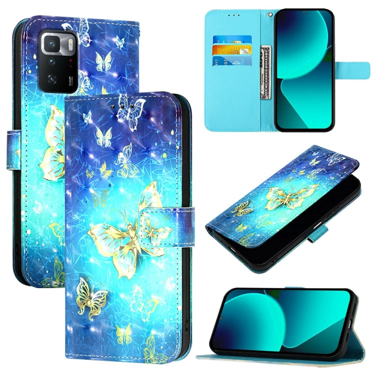 3D Painting Horizontal Flip Leather Phone Case, For Xiaomi 12 Lite, For Xiaomi Civi 1S, For Xiaomi Poco X3 GT, For Xiaomi Mi 11 Ultra, For Xiaomi Mi 11, For Xiaomi Mi 10T 5G / Mi 10T Pro 5G