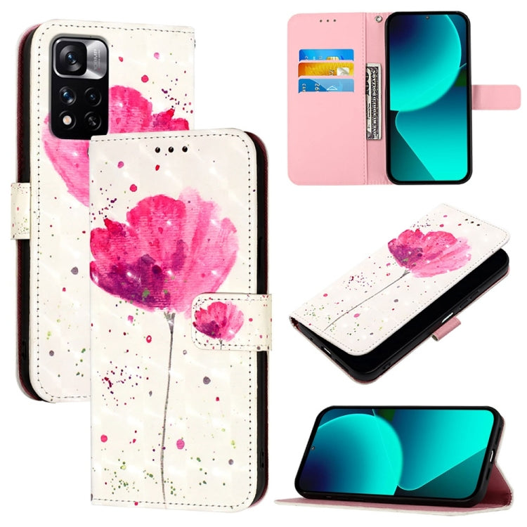 3D Painting Horizontal Flip Leather Phone Case, For Xiaomi 13 Pro, For Xiaomi 13, For Xiaomi 12S Ultra, For Xiaomi 12 Pro / 12S Pro, For Xiaomi 12 / 12X / 12S, For Xiaomi Poco X4 NFC