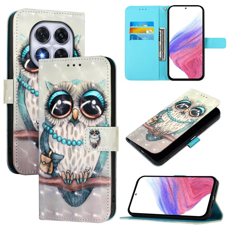 3D Painting Horizontal Flip Leather Phone Case, For Xiaomi 15T Pro, For Xiaomi 15T, For Xiaomi Civi 5 Pro, For Xiaomi 15S Pro, For Xiaomi Poco X7 5G, For Xiaomi Poco X7 Pro 5G