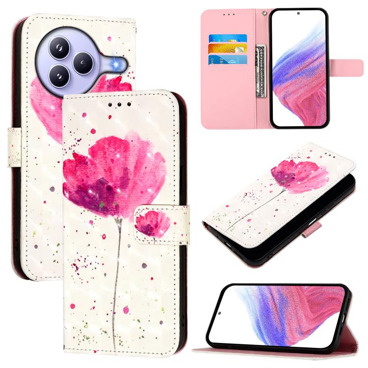 3D Painting Horizontal Flip Leather Phone Case, For Xiaomi 15T Pro, For Xiaomi 15T, For Xiaomi Civi 5 Pro, For Xiaomi 15S Pro, For Xiaomi Poco X7 5G, For Xiaomi Poco X7 Pro 5G