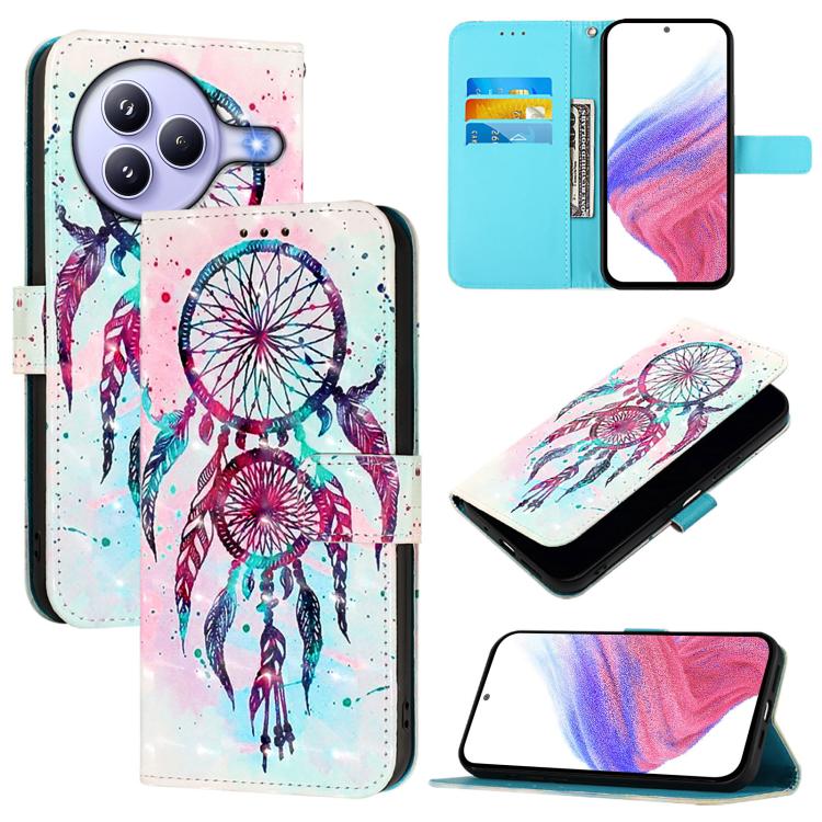 3D Painting Horizontal Flip Leather Phone Case, For Xiaomi 15T Pro, For Xiaomi 15T, For Xiaomi Civi 5 Pro, For Xiaomi 15S Pro, For Xiaomi Poco X7 5G, For Xiaomi Poco X7 Pro 5G