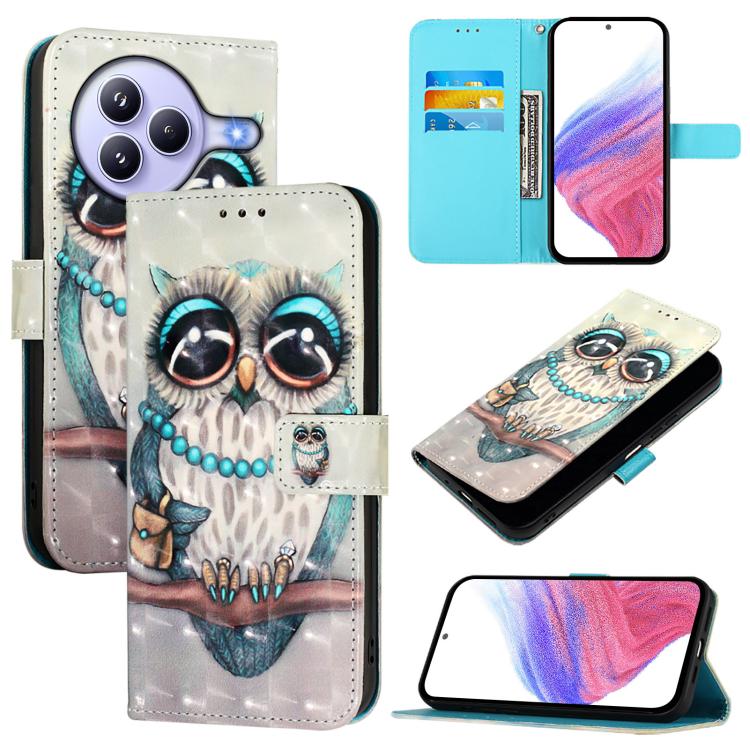 3D Painting Horizontal Flip Leather Phone Case, For Xiaomi 15T Pro, For Xiaomi 15T, For Xiaomi Civi 5 Pro, For Xiaomi 15S Pro, For Xiaomi Poco X7 5G, For Xiaomi Poco X7 Pro 5G