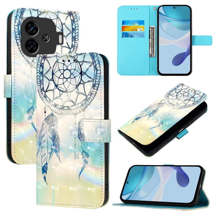 3D Painting Horizontal Flip Leather Phone Case, For vivo X100s, For vivo Y38, For vivo V30e Global, For vivo iQOO Z9x, For vivo iQOO Z9 / iQOO Z9 Turbo, For vivo Y03 Global