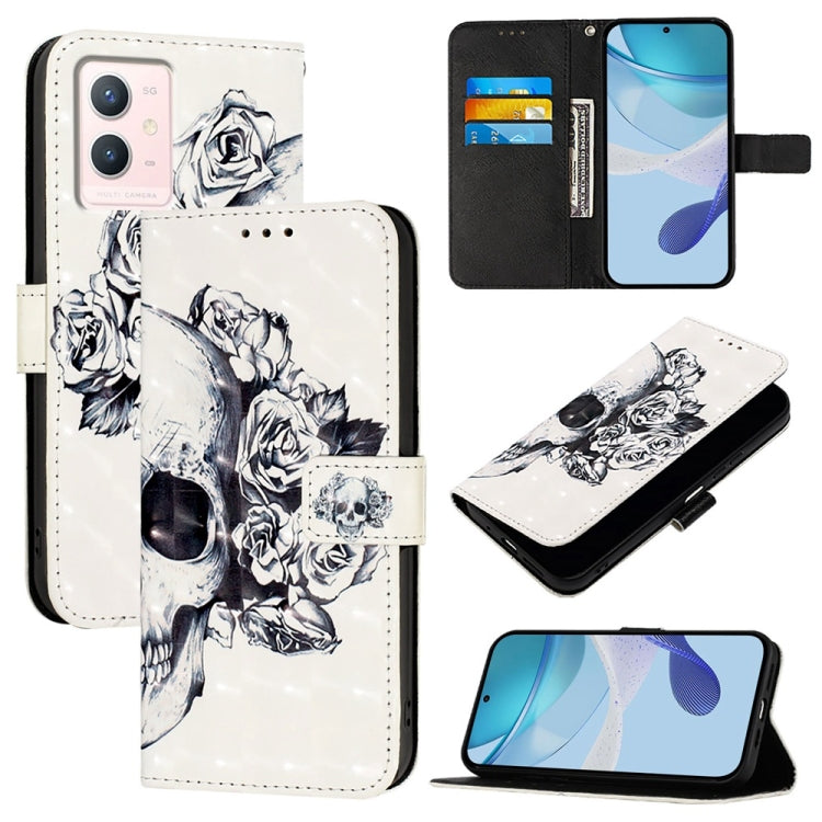 3D Painting Horizontal Flip Leather Phone Case, For vivo Y77 5G Global, For vivo S10e 5G / V23e 4G / 5G / Y75 4G, For vivo Y33s 4G Global / Y21 / Y21s / Y21t, For vivo Y76 5G, For vivo Y51 2020 India / Y51a 2021 / Y53s 4G                               ...